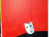 Die Maske 50 x 60 cm, Acryl auf Leinwand